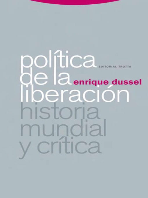 Title details for Política de la Liberación by Enrique Dussel - Available